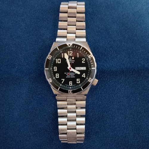 Dugena ocean dive quartz - quartz, diver